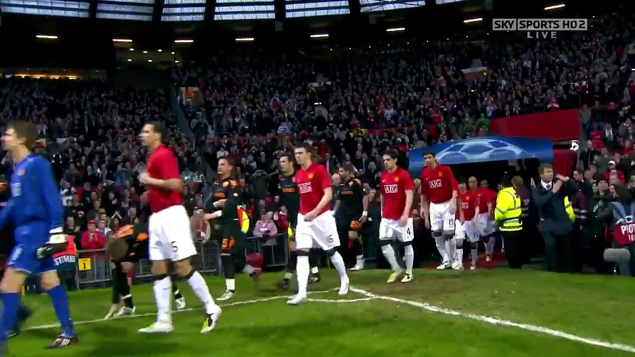 Manchester United vs AS Roma 1-0 Highlights (UCL) 2007-08 - video ...
