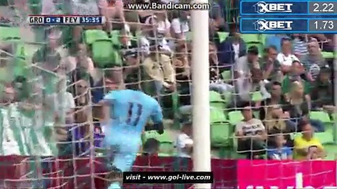Eljero Elia Goal HD - Groningen 0-2 Feyenoord - Eredivisie 07.08.2016 HD