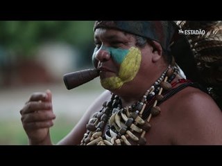 No Ceará, índios Pitaguary se reúnem para torcer pelo Brasil