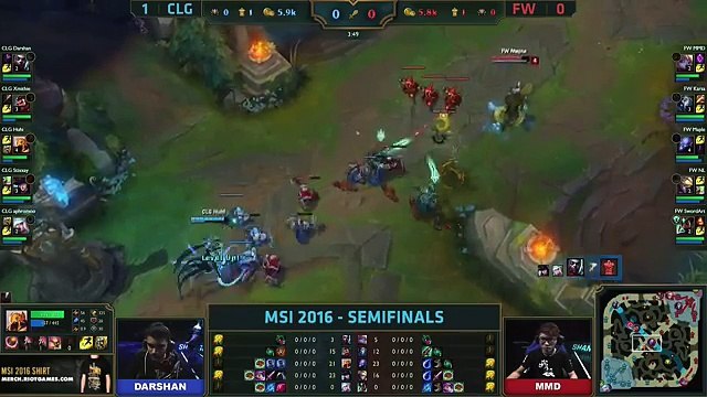 CLG vs FW Game 2 - MSI 2016 Mid-Season Invitational Semifinal - Counter Logic Gaming vs Flash Wolves_4