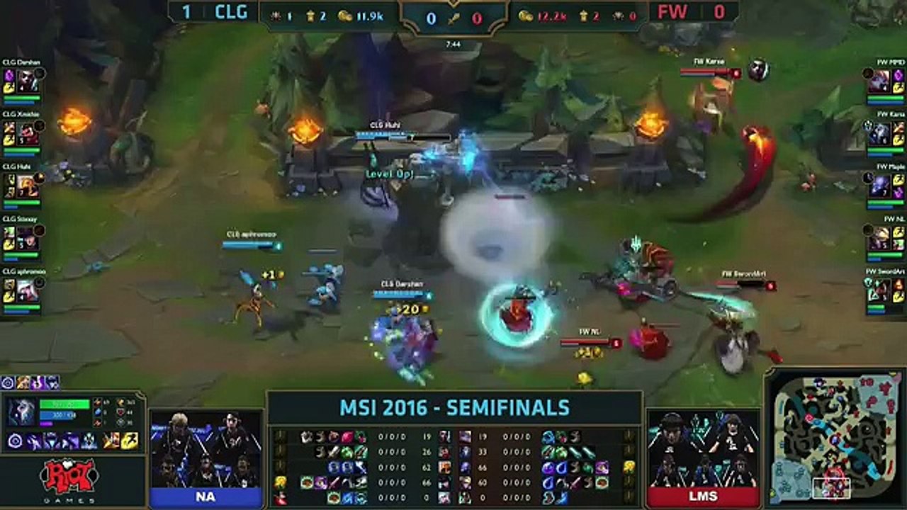 CLG vs FW Game 2 - MSI 2016 Mid-Season Invitational Semifinal - Counter Logic Gaming vs Flash Wolves_5