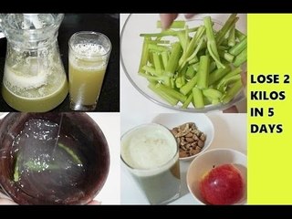 Lose 2 Kilos in 5 Days - Miracle Green Weight Loss Drink