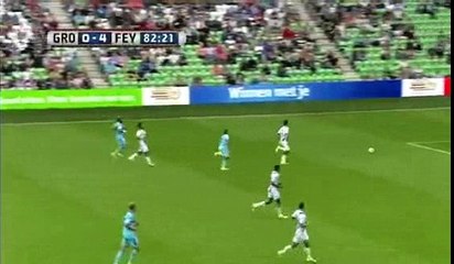 Nicolai Jorgensen Goal HD - Groningen 0-5 Feyenoord Rotterdam 07.08.2016