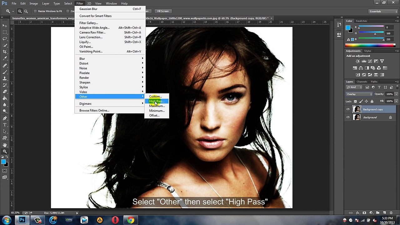 Photoshop Airbrush Skin Tutorial   Retouch