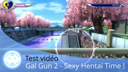 Test vidéo - Gal Gun: Double Peace (Culotte Simulator 2016 !)