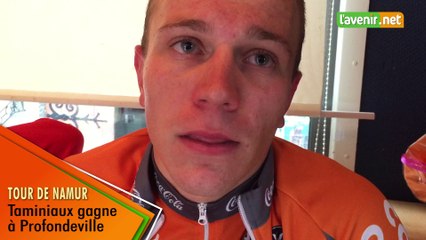 Tour de Namur : Taminiaux gagne à Profondeville