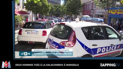 Deux hommes tués à la kalachnikov à Marseille