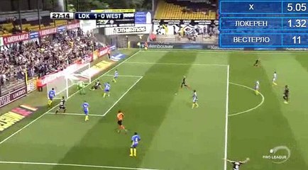 Tom De Sutter Goal - Lokeren 1-0 Westerlo - 07-08-2016