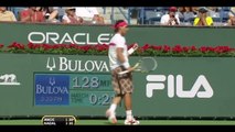 Rafael Nadal - Top 10 Forehands Down the Line