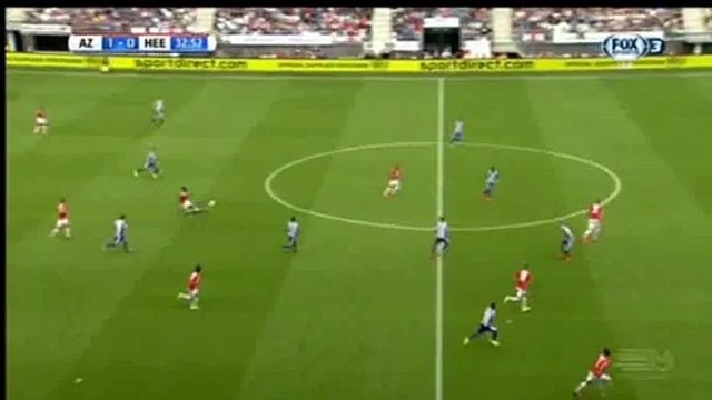 Markus Henriksen Goal - AZ Alkmaar 1-0 Heerenveen - 07-08-2016