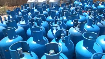 Şanlıurfa?da Kaçak Doldurulan 500 Tüp Ele Geçirildi