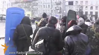 Евромайдан # 20 Января Начало Бурной Атаки Омона  Киев