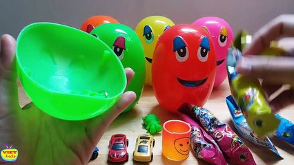 ★ Bóc Trứng Hạt Đậu Vui Vẻ ★ 8 Surprise Eggs Happy Beans Unboxing ★ VietKids