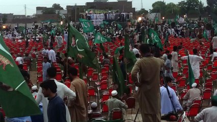 Today PML N   julsa fully failed in Peshawarr