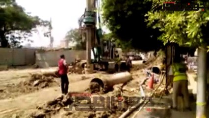 كاميرا "جورنال مصر" بداخل مشروع نفق الاشارة ببنها
