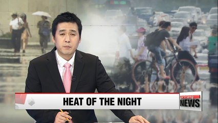 Download Video: Tropical nights expected to continue through the week in Seoul