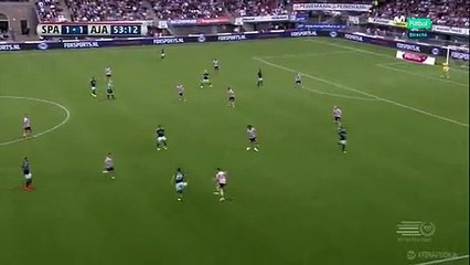 1-2 Daley Sinkgraven Goal HD - Sparta Rotterdam vs Ajax 07.08.2016 HD