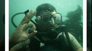 Goa Skuba diving  in arabian sea granade iceland goa tour india tour amazing experiance