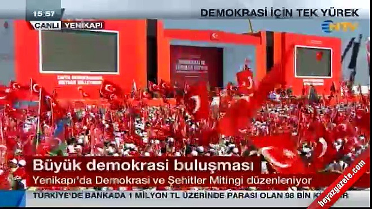 Yenikapı'da mehteran şov