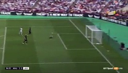 2-3 Simone Zaza Fantastic Goal HD - West Ham United vs Juventus - Friendly Match - 07/08/2016