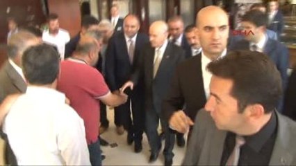 Devlet Bahçeli Mitinge Katılmak İçin Kaldığı Otelden Ayrıldı