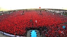 Yenikapı Miting Alanının Havadan Görüntüleri