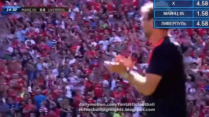 Daniel Brosinski Goal HD - Mainz 1-0 Liverpool - 07.08.2016