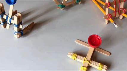 4 ways to Make the Simplest Mini Candy Launching Catapult