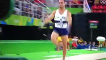 Vea la aparatosa caída de un gimnasta francés en Río 2016