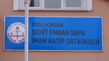 Şehidin Adı Okul ve Sokakta Yaşatılacak - Ordu