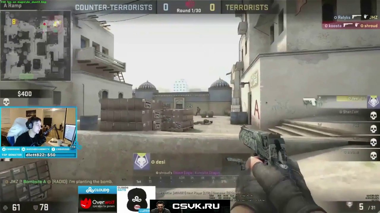 Top 40 best pro deagle plays #CSGO