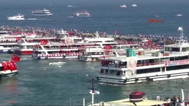 Yenikapı'daki Miting Alanında Kılıçdaroğlu ve Bahçeli Anons Edildi