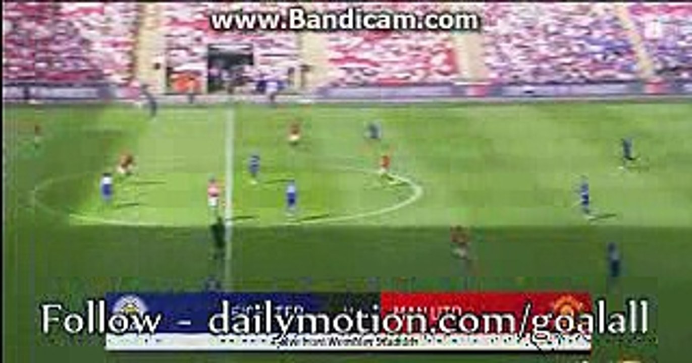 Shinji Okazaki Amazing SHOOT - Leicester vs Manchester United 07.08.2016
