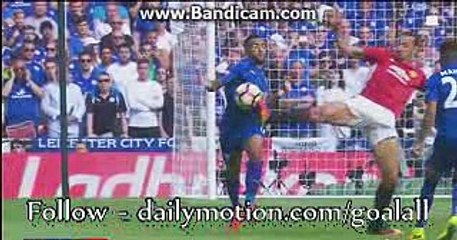 Zlatan Ibrahimovic Taekwondo Style - Leicester vs Manchester United - Community Shield