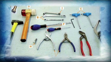 VIDEO N° 8 - Démontage flasque alu arrière POMPE FX2 MAGILINE