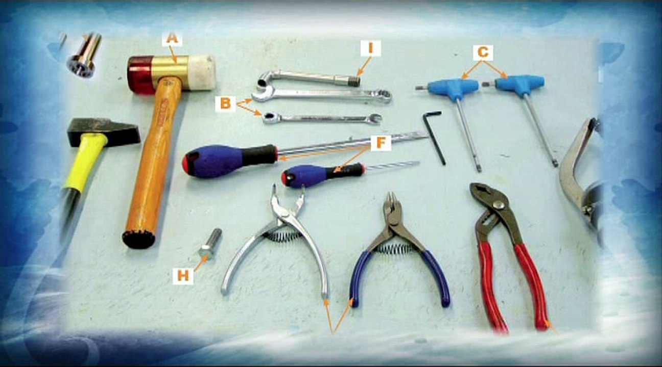 VIDEO N° 8 - Démontage flasque alu arrière POMPE FX2 MAGILINE