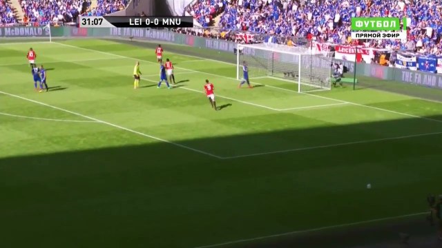 Jesse Lingard Goal - Leicester City vs Manchester United (FA Community Shield Final)