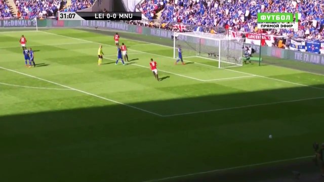 Leicester City vs Manchester United 0:1 - Jesse Lingard SOLO Goal (FA Community Shield) 07/08/2016