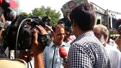 water tankers protest in karachi