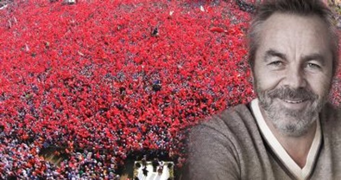 Darbe girişiminde Şehit Olan Erol Olçok, İlk Kez Bir Mitingde Yok