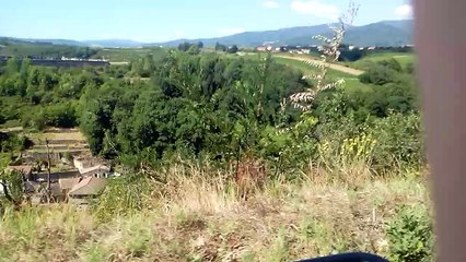 Balade side car Ural autour de Malleval 42