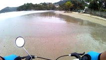 4 K, Acqua Bike, 4k, Ultra HD, Pedalando com a  Mtb Aquática, Inter Praias, nas trilhas da Enseada e Pereque Mirim, Ubatuba,SP, Brasil, 2016, (2)