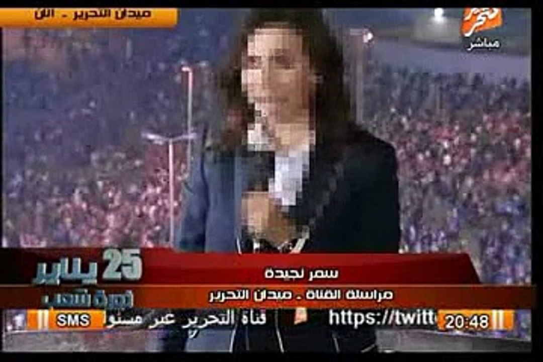 تحرش فى ميدان التحرير فى احتفالات ثورة 25 يناير 25 يناير 2014