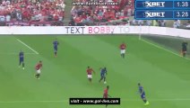 Jamie Vardy Goal - Leicester City 1-1 Manchester United - Community Shield 07.08.2016 HD