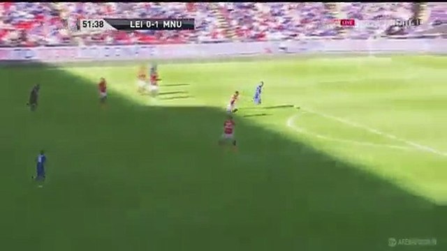 1-1 Jamie Vardy Great Goal HD - Leicester City FC vs Manchester United FC - FA Community Shield - 07/08/2016