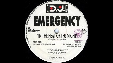 Emergency - In The Heat Of The Night (Emergency Mix) (B1)