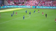 1-2 Zlatan Ibrahimović  Great Goal HD - Leicester City FC vs Manchester United FC - FA Community Shield - 07/08/2016