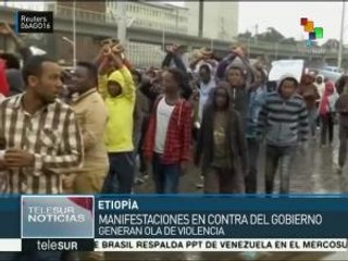 Etiopía: por ola de protestas, se registran centenares de muertos