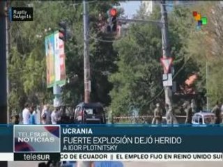 Ucrania: atentan contra Plotnitsky, líder de la República de Lugansk