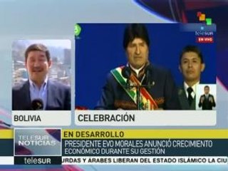 Morales: inversiones en Bolivia, seguras pese a crisis global
